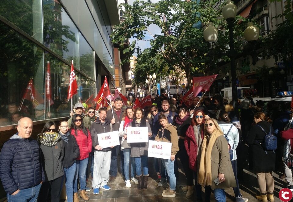 APADIS sigue sin poder hacer frente a los pagos de sus trabajadores y trabajadoras