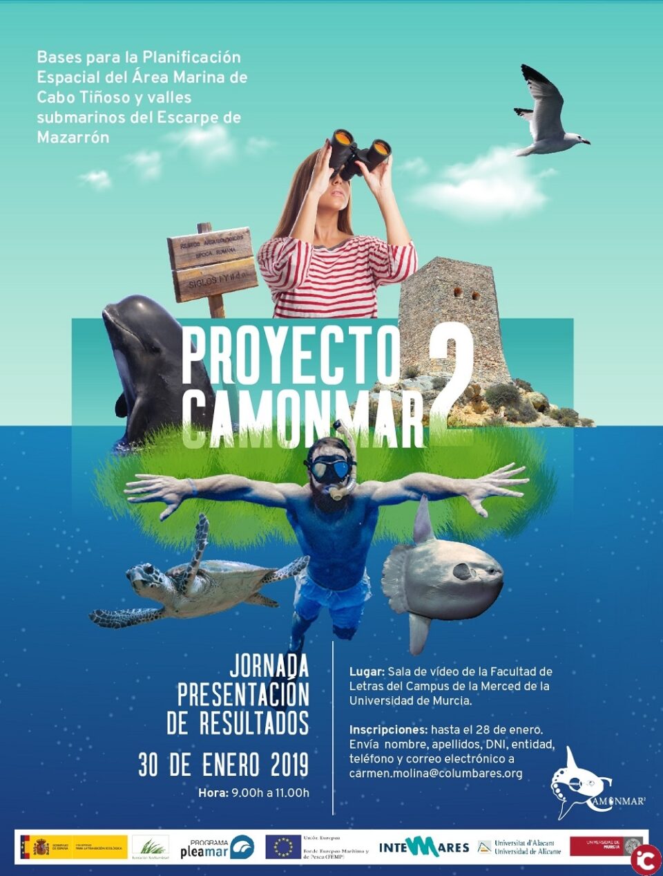 Investigadors de la UA i la UMU presenten els resultats de CAMONMAR2