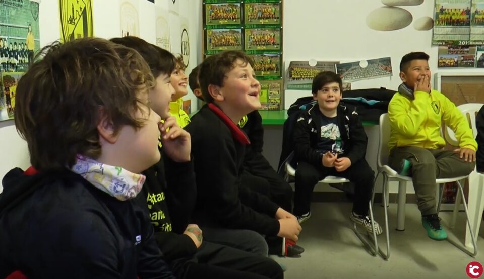 Programa "El Deporte paso a paso" con el equipo benjamín A del Monóvar Atlético