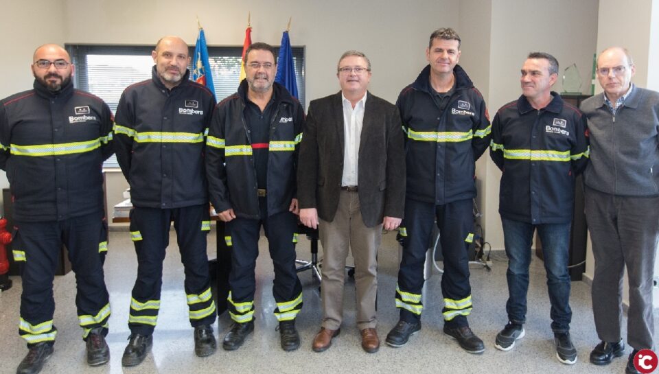 El Consorcio Provincial de Bomberos incorpora la figura de sargento a los parques auxiliares de Almoradí
