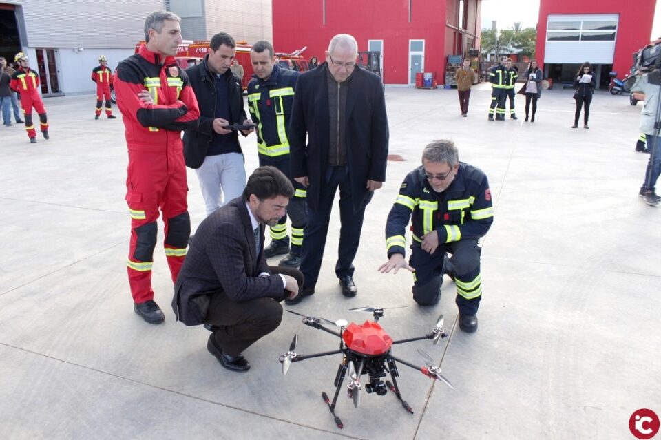 Los bomberos del SPEIS adquieren tres Drones para mejorar la intervención en incendios