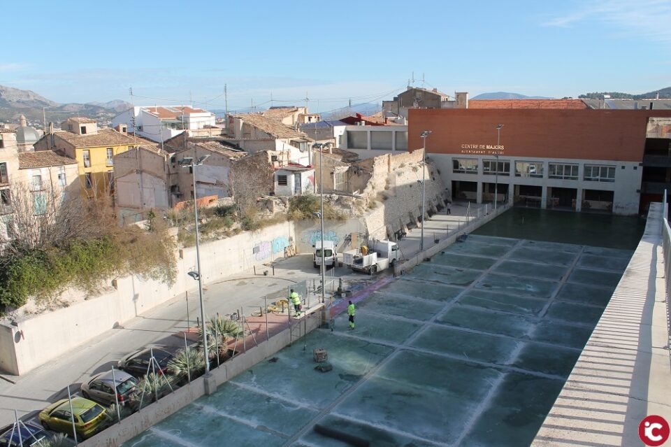 En marxa les obres de millora de les pistes esportives de la Zona Alta
