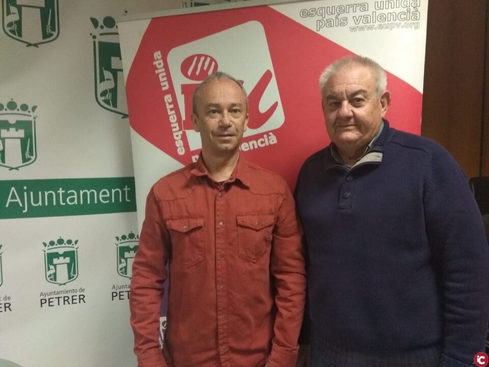 EU PETRER: Esquerra Unida presenta a su candidato a la alcaldía