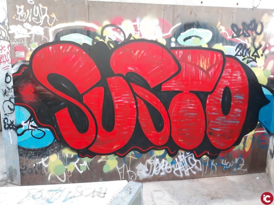 La Policía Local consigue identificar a los autores de más de un centenar de graffitis realizados en San Vicente