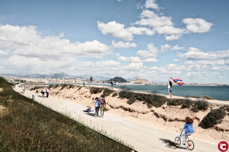 El equipo ganador del Concurso del Paseo Litoral desarrollará el proyecto de los tramos entre el Cabo de las Huertas y la Cala de Los Judíos y la Serra Grossa y las Calas
