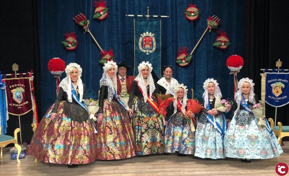 La foguera Altozano Sur proclama a sus Bellezas y Damas de Honor 2019