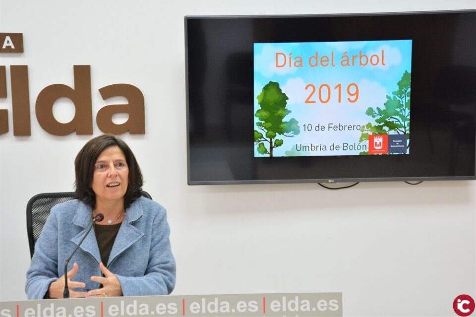 Elda celebra el Día del Árbol con una reforestación en la umbría de Bolón
