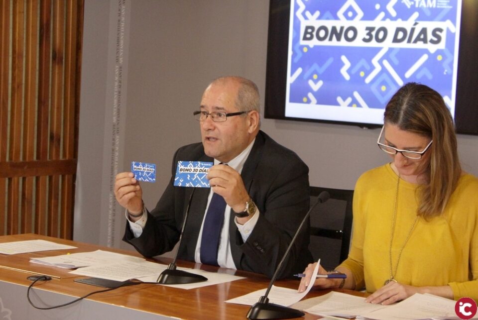 El equipo de gobierno popular aprueba el primer 'Bono 30 días' con tarifa plana de 40 subvencionado por el Ayuntamiento para todos los usuarios del transporte en Alicante