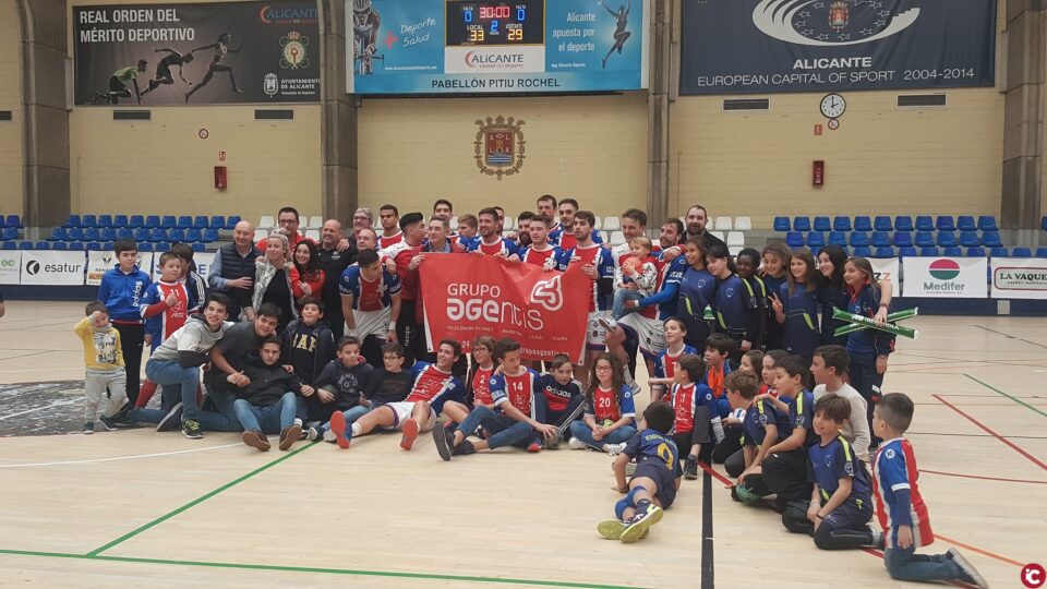 Paso de gigante de Agustinos Alicante rumbo a la permanencia