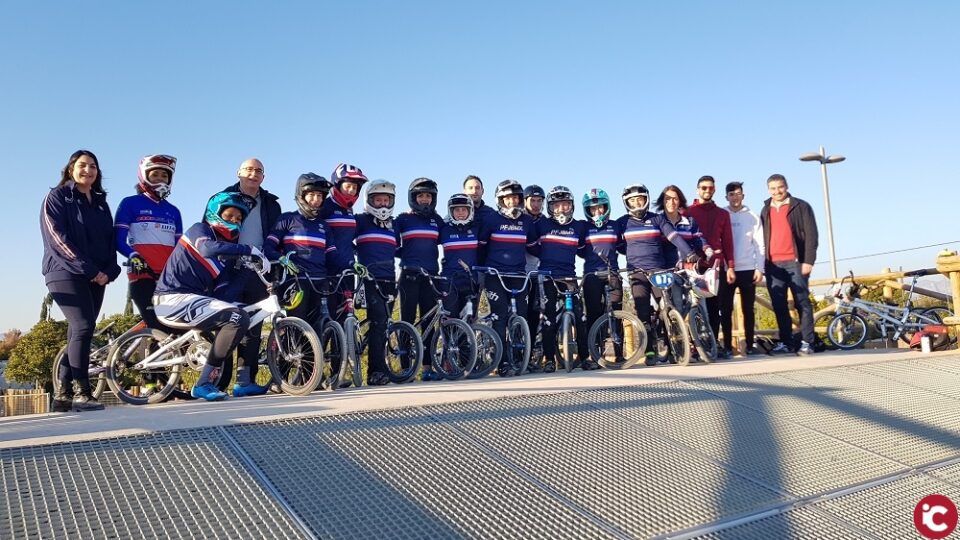 La selección francesa de BMX elige San Vicente como lugar de entrenamiento