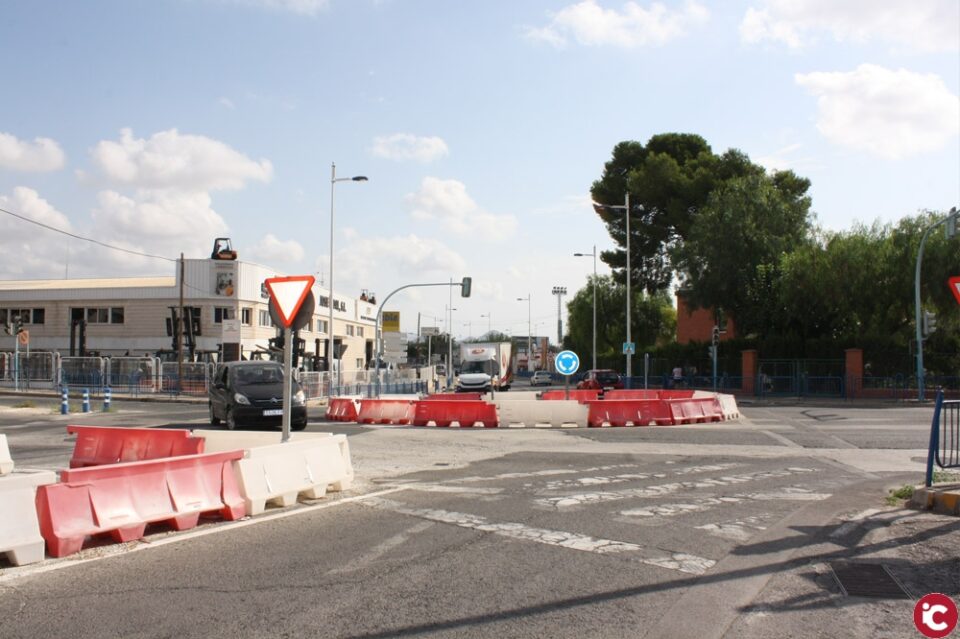 Se inician las obras de la rotonda de Benito Pérez Galdós