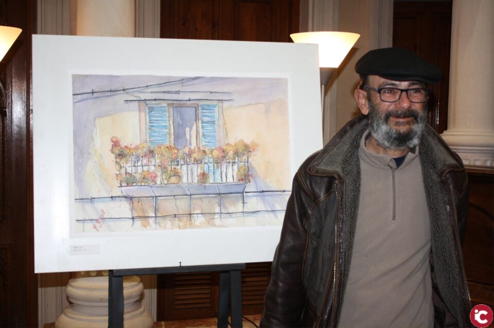 El Gómez-Tortosa acoge la exposición de pintura de Paco Berná