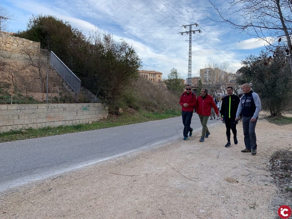 L'ajuntament condiciona el camí que va des de baix del pont de Cervantes fins a la Font del Quinzet