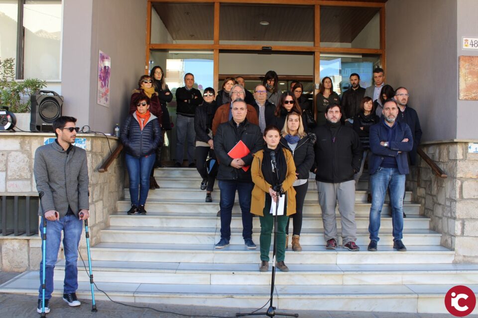 Minuto de silencio contra la violencia machista