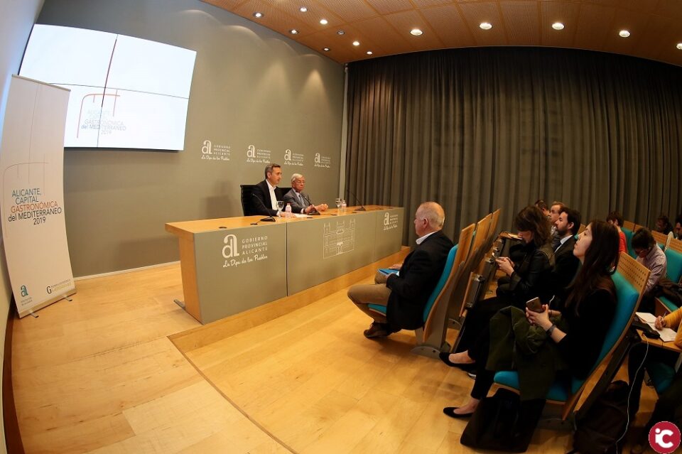 Alicante reunirá en marzo a representantes de los países miembros de la Academia de Gastronomía del Mediterráneo para celebrar su asamblea anual