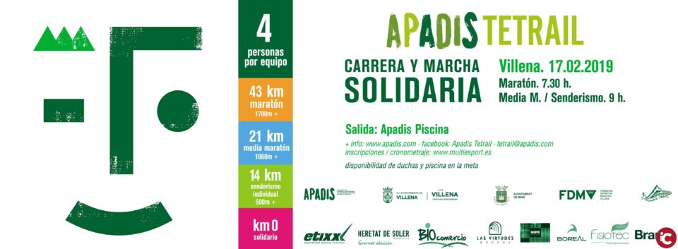 Gran participación en el IV Apadis Tetrail