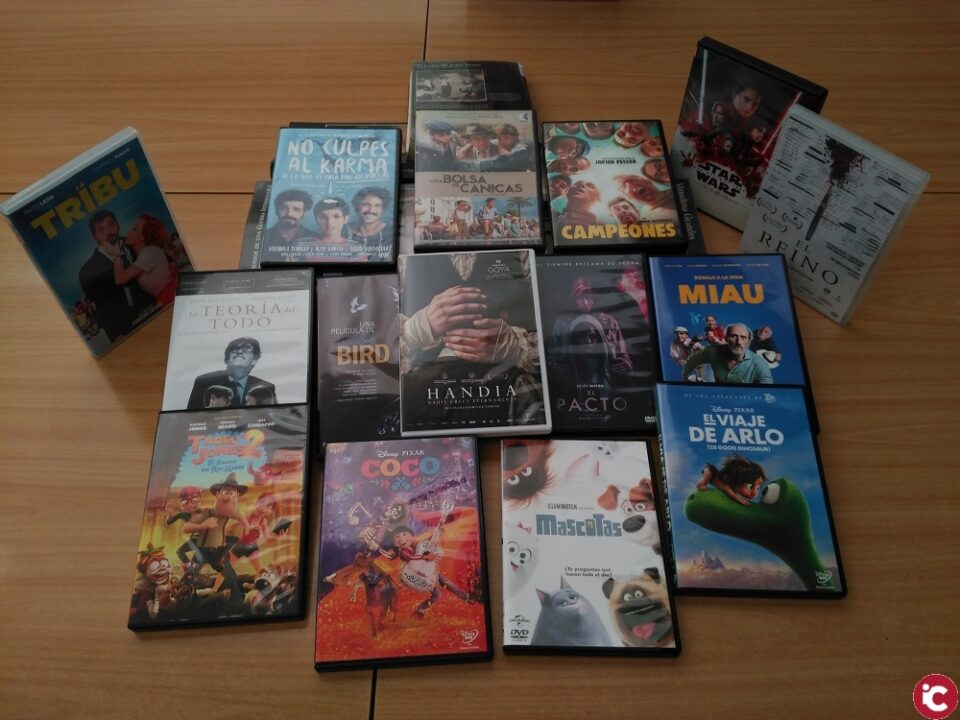 DvDs en la Biblioteca Poeta Paco Mollá