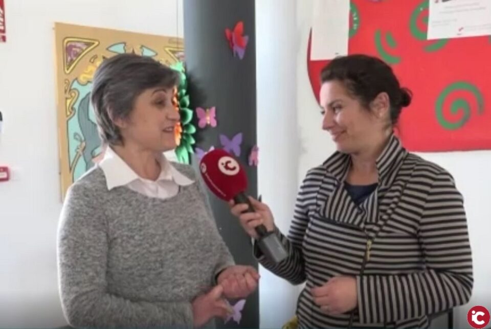 Dentro del programa Día a Día