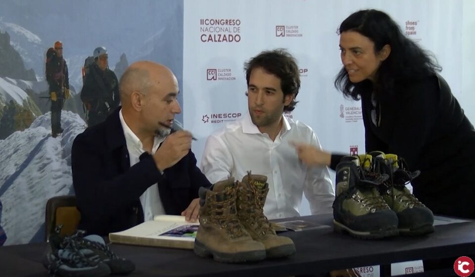 Acto de entrega de "Botas célebres. Gentes de montaña"
