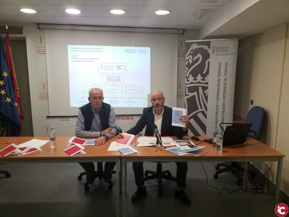 La FVMP informará a todos los ayuntamientos valencianos de las ayudas del Consell destinadas a vivienda