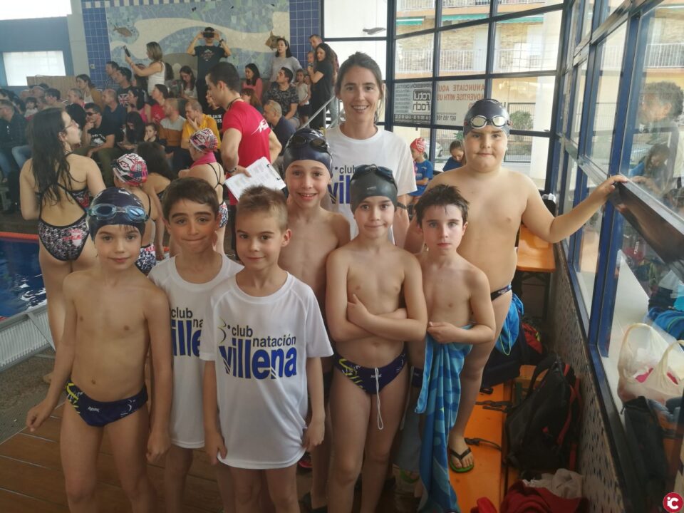 Bronce para Javier Bernabeu en el autonómico de natación de Castellón y 2ª Festival Benjamín en Calpe