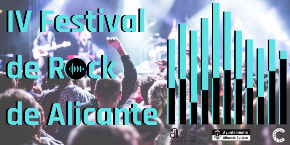 Abierto el plazo de presentación de proyectos para la organización del IV Festival de Rock de Alicante