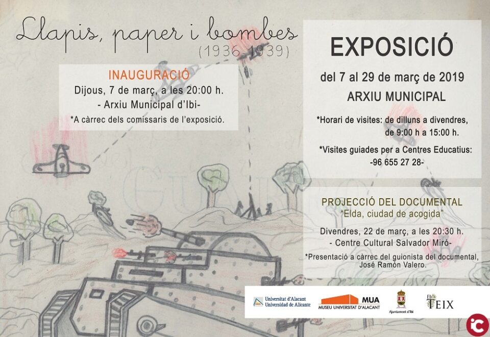 Ibi acoge la exposición Llapis