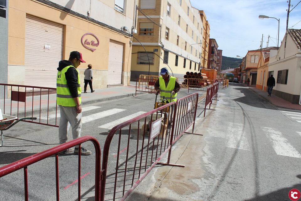 Renovación de redes de abastecimiento de agua en el Barrio San Jaime