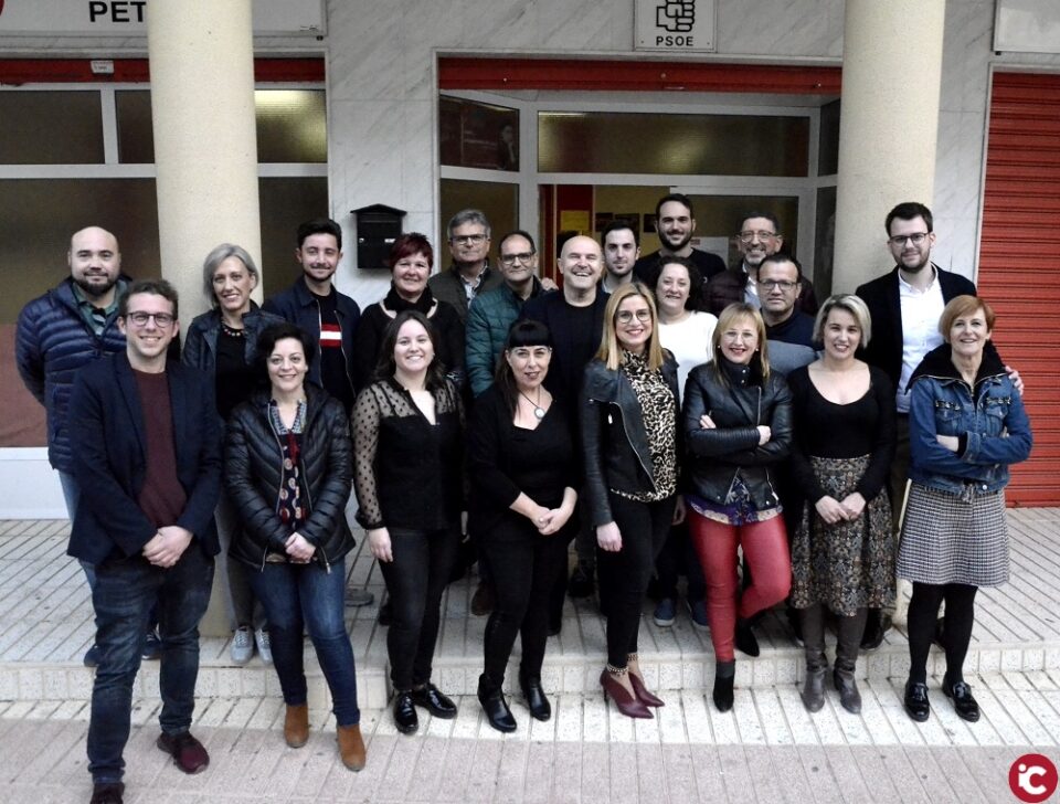 PSOE PETRER: El PSOE de Petrer hace oficial su candidatura para las elecciones municipales con la actual alcaldesa de Petrer