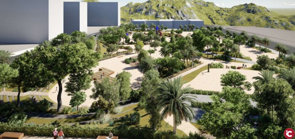 El Ayuntamiento va a crear un nuevo parque urbano en Isla de Corfú con una inversión de dos millones de euros