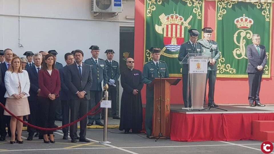 Toma de posesión del Coronel Jefe de la Comandancia de la Guardia Civil de Alicante