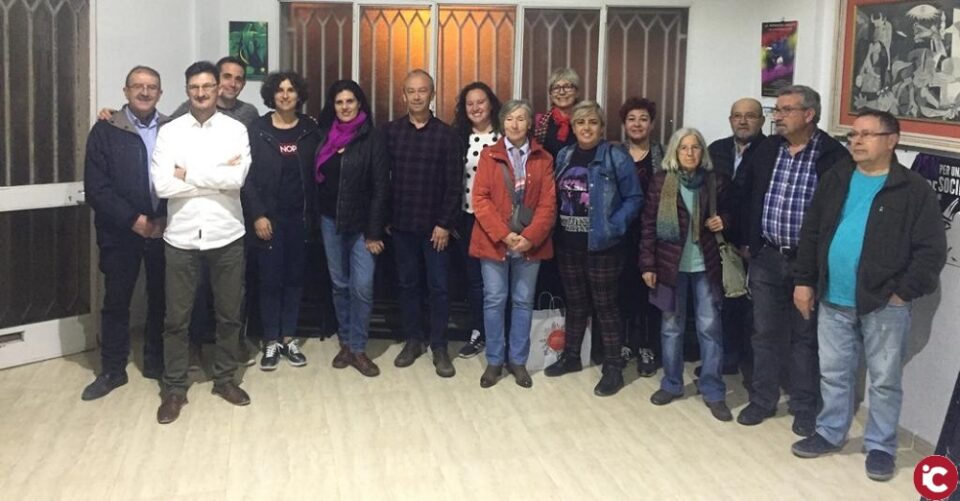 EU PETRER: Esquerra Unida de Petrer presenta su candidatura electoral