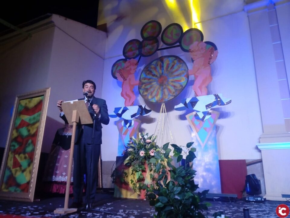 Luis Barcala ejerce como mantenedor en las Fiestas Patronales de San José de Carolinas