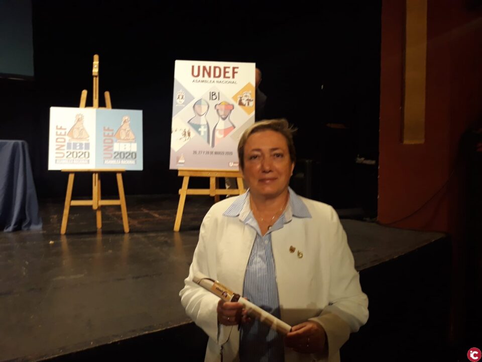 Teresa Villaplana Colomer nombrada socia de honor de la Undef