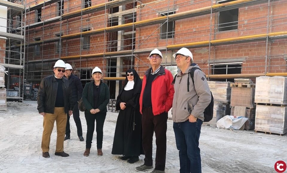 Las obras del Asilo van a buen ritmo