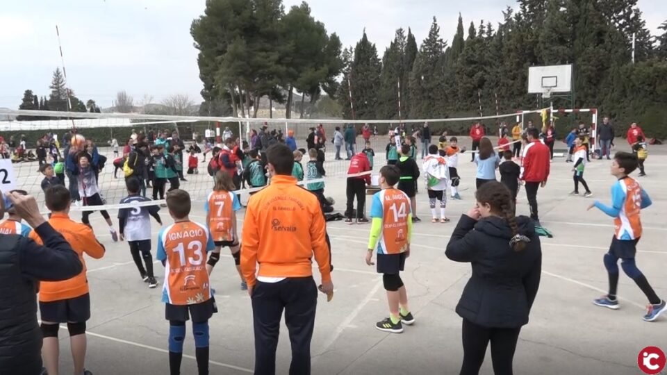 Gran participación en la Jornada Intermunicipal de Minivoley
