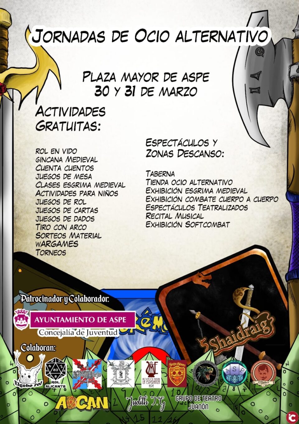 Juventud organiza unas Jornadas de Ocio Alternativo este fin de semana en la Plaza Mayor