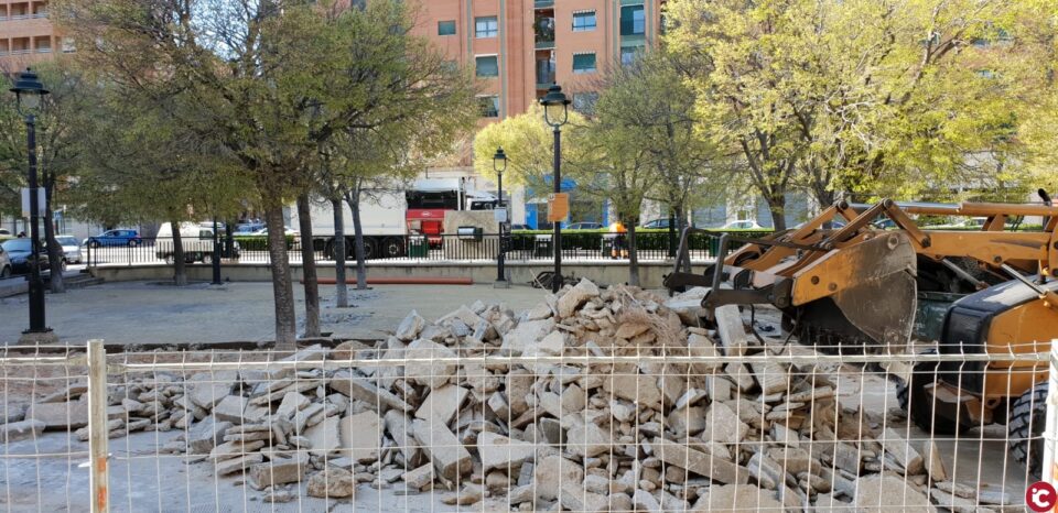 En marxa la reforma de la plaça Santa Rafaela Maria