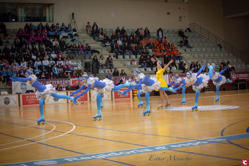 Digna participación del Grupo Show de Club Patinaje de Villena en el IV Trofeo Ciudad de Alcoy