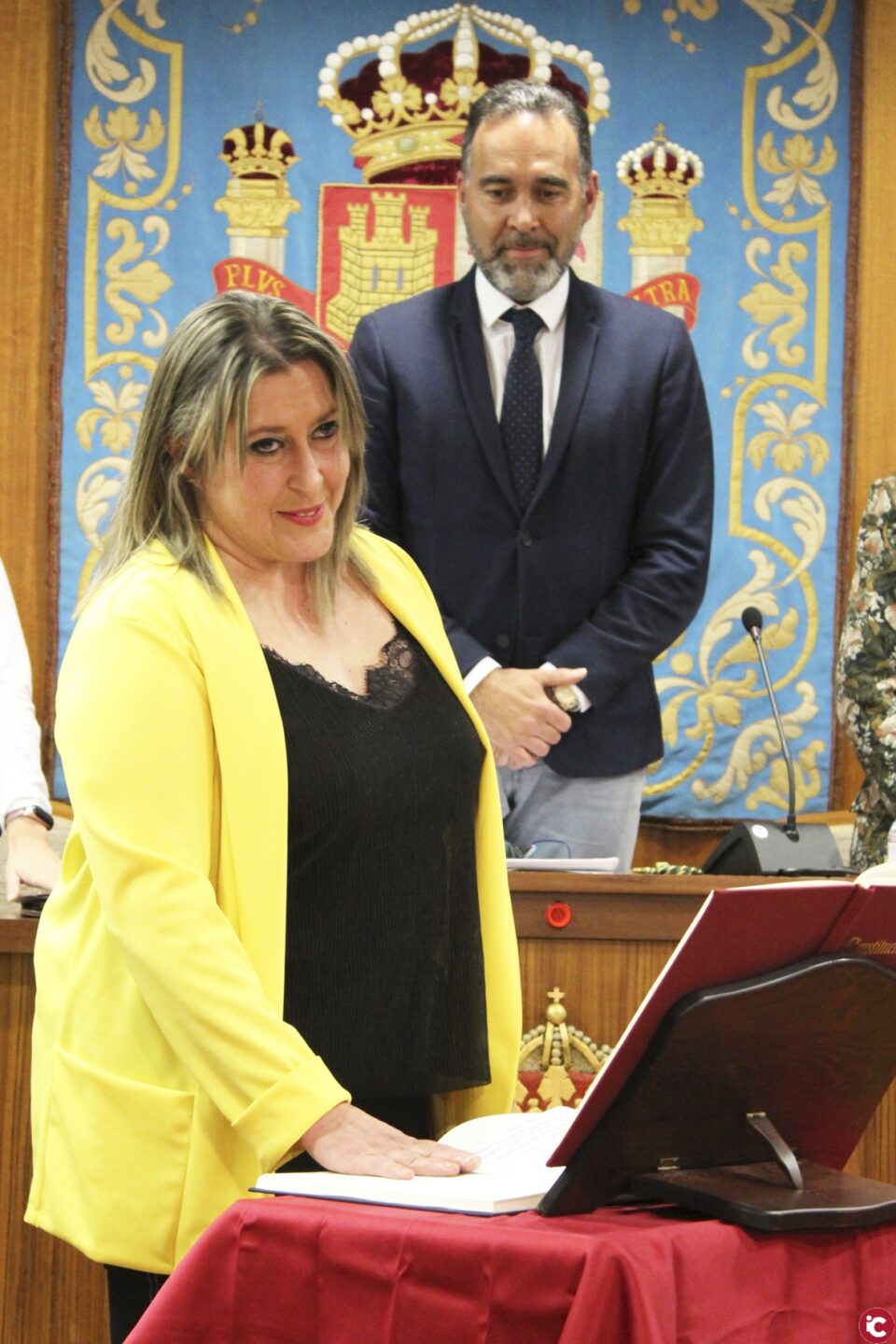 Toma de posesión dela nueva concejala Mª Dolores García Torrente