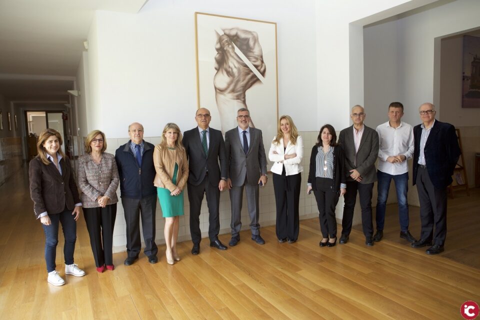 El rector de la UA recibe a Adolfo Utor