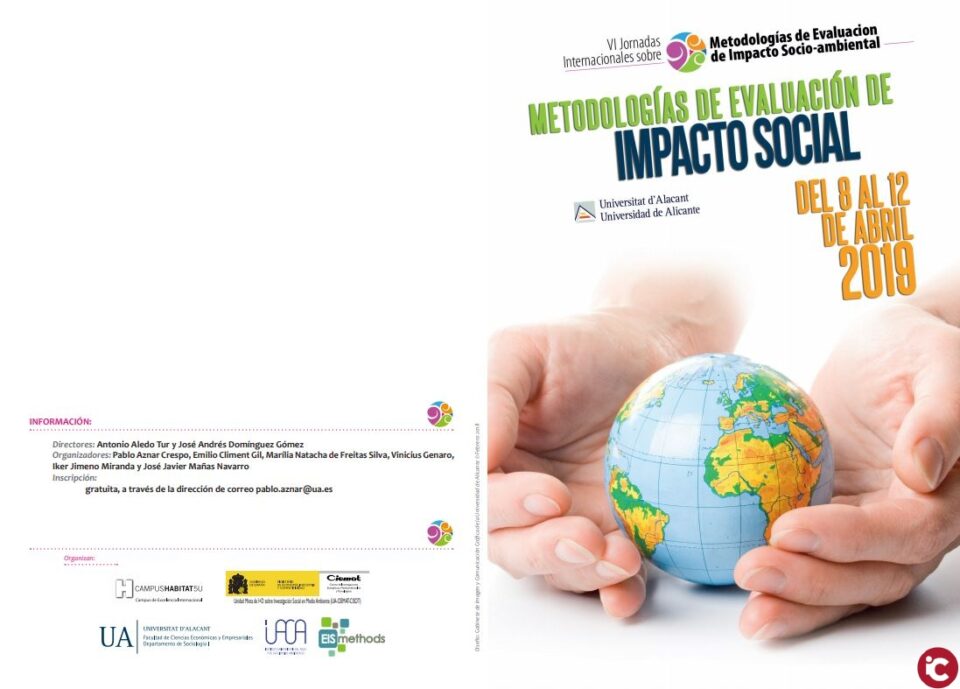 La Universitat d'Alacant i l'spin-off EIS-METHODS analitzen com avaluar la dimensió social que generen els projectes de desenvolupament sobre territoris i poblacions