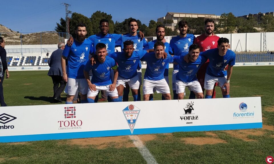 Goleada del CFI Alicante al Villena 5-0