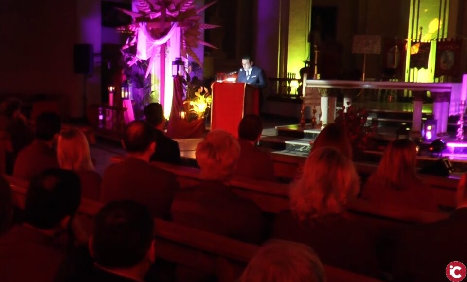 Pedro García pregonó la Semana Santa eldense