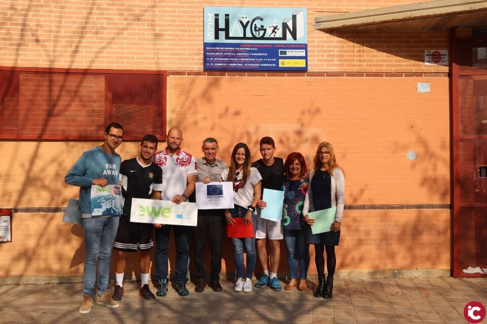 El alumnado del IES Haygon recibe la certificación europea tras realizar sus prácticas en el extranjero