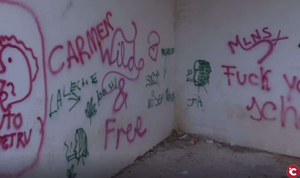 Actos vandálicos en el parque Les Hortes