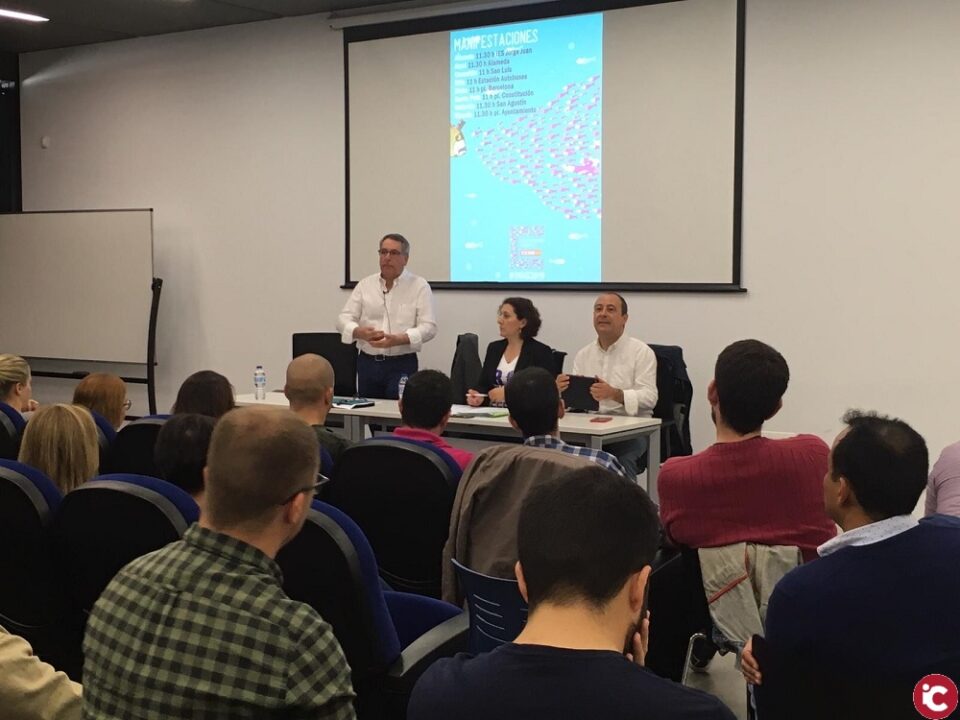 CC.OO. Vinalopó-Vega baja: Asamblea realizada por ante el 28 de abril y el 1º de mayo