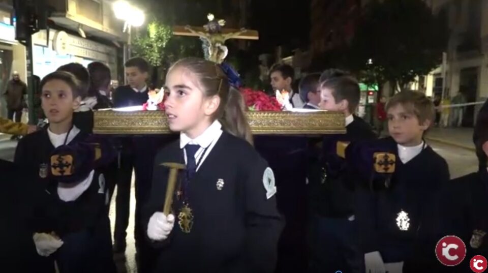 Procesión del Cristo de la luz en el Miércoles Santo