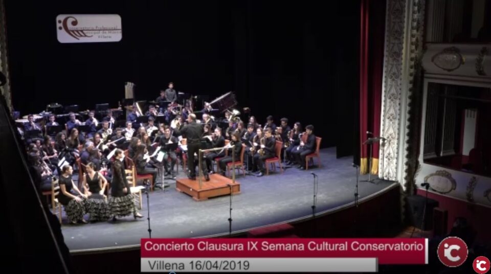Concierto de clausura de la IX Semana Cultural del Conservatorio