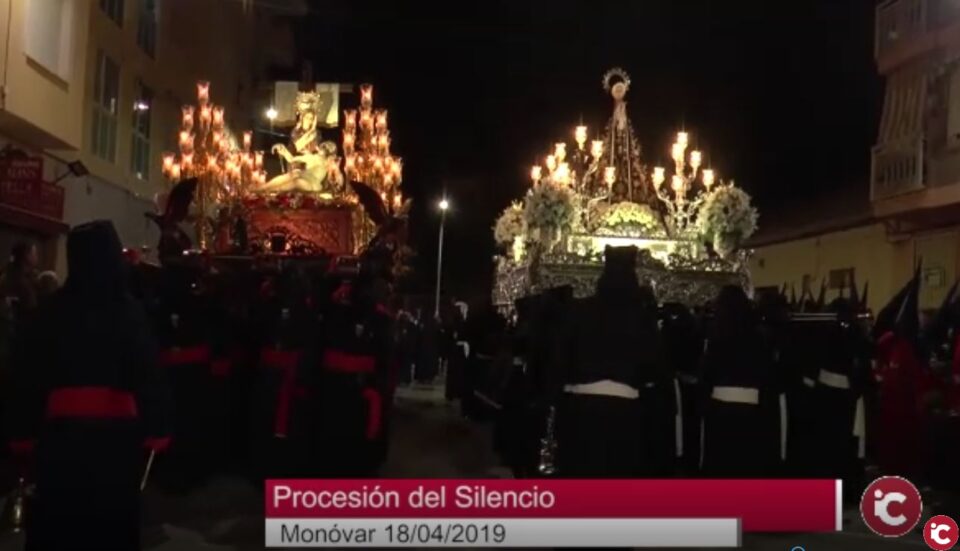 Procesión del ENCUENTRO con las cofradías de Nuestra Señora de los Dolores y Nuestra señora de la Soledad